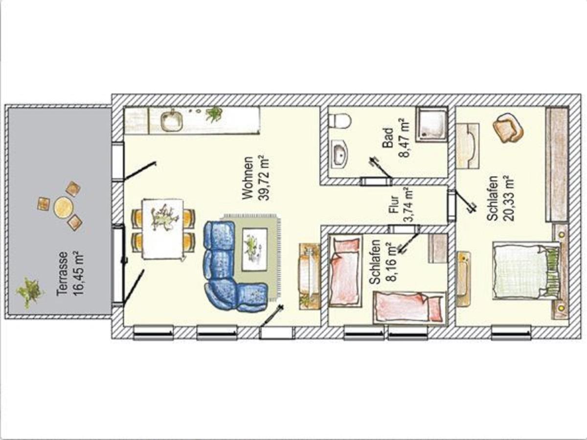 Apartament Bellevue-App-11 Heringsdorf Zewnętrze zdjęcie