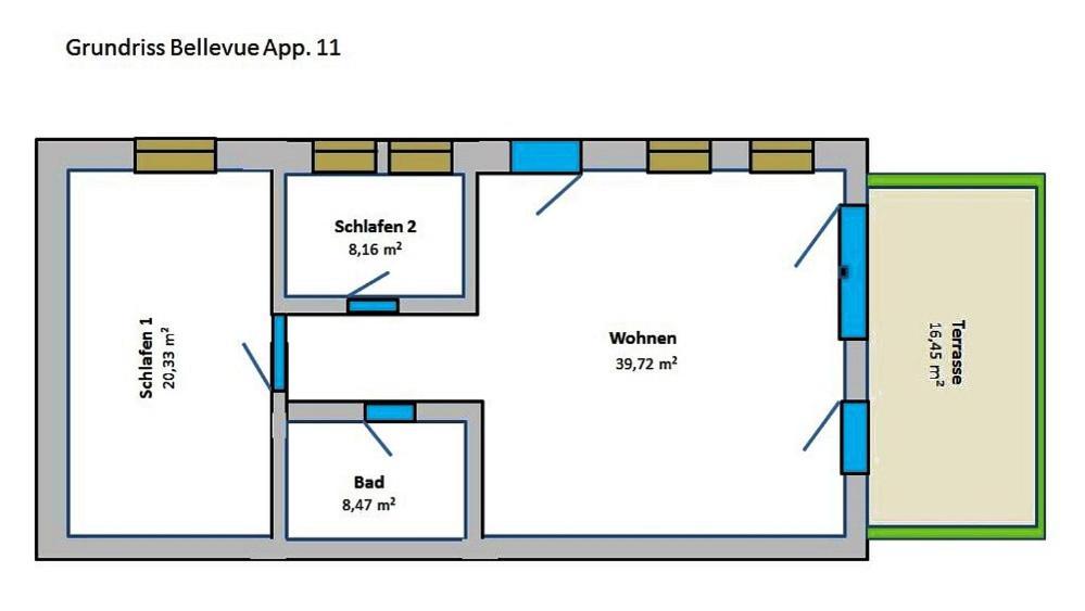 Apartament Bellevue-App-11 Heringsdorf Zewnętrze zdjęcie